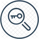 SEO Lupa Clave Icono