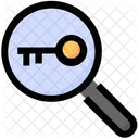 SEO Lupa Clave Icono
