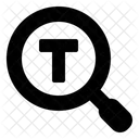 Palabra Clave Texto SEO Icono