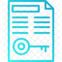 Palabras Clave Icono