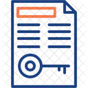 Palabras Clave Icono