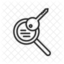 Palabras Clave Icono