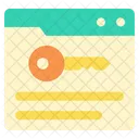 Palabras Clave Seo Busqueda Icono