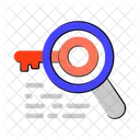 Palabras Clave Seo Busqueda Icono