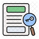 SEO Busqueda Clave Icono