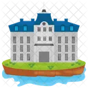 Palace Mansion Luxury House Icon