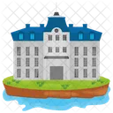 Palacio Mansion Casa De Lujo Icono