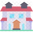 Mansion Propiedad Bienes Raices Icono