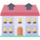 Mansion Propiedad Bienes Raices Icono
