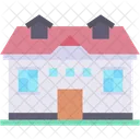 Mansion Propiedad Bienes Raices Icono