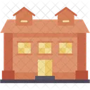 Mansion Historica Arquitectura Icono
