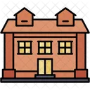 Mansion Historica Arquitectura Icono