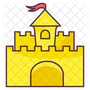 Castillo Fuerte De Batalla Juguete Para Ninos Icono