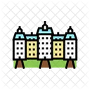 Palacio Casa Color Icono