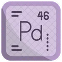 Paladio Quimica Tabela Periodica Icon