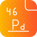 Paladio Tabela Periodica Quimica Icon