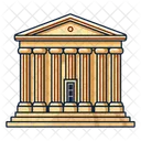 Palais De Justice Batiment Tribunal Icône