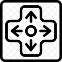 Joystick Control Columna Icon