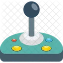 Joystick Columna De Control Videojuego Icono