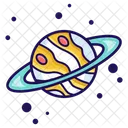 Planetary System Planet Space Icon
