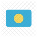 Palau Flagge Land Icon