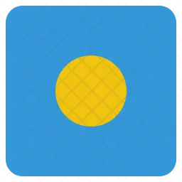 Palau Flag Icono