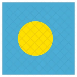 Palau Flag Icon