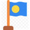 Palau Country Flag Icon