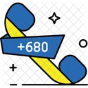 Palau Country Code Phone Code Icon