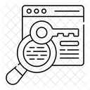 Palavra-chave  Ícone