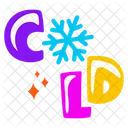 Palavra Fria Letras Frias Texto Frio Icon
