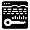 Palavras-chave da web  Ícone