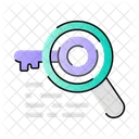 Palavras Chave SEO Pesquisa Ícone