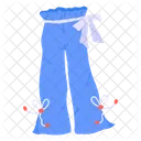 Palazzo Trousers Pants Icon