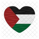 Palestina Bandeira Pais Ícone