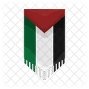 Palestina Bandeira Pais Ícone