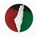 Palestina Bandeira Pais Ícone