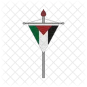 Palestina Bandeira Pais Ícone