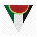 Palestina Bandeira Pais Ícone