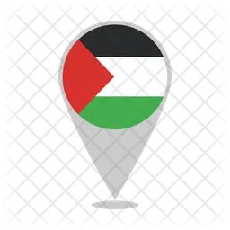 Palestina Flag Icono