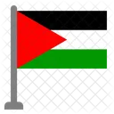 Bandeira Pais Palestina Ícone