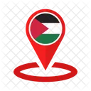 Palestina Bandeira Ícone