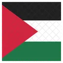 Palestina Bandeira Ícone