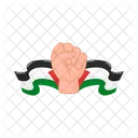 Liberdade Bandeira Palestina Ícone