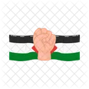 Liberdade Bandeira Palestina Ícone