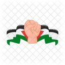 Liberdade Bandeira Palestina Ícone