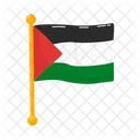 Liberdade Bandeira Palestina Ícone