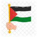 Liberdade Bandeira Palestina Ícone