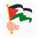 Liberdade Bandeira Palestina Ícone