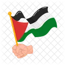 Liberdade Bandeira Palestina Ícone